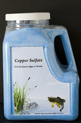 Copper Sulfate-13  Pounds- Get Rid Of Algae And Weeds