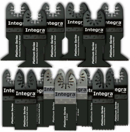 Integra® Tools 15 Oscillating Saw Blades Fits Dewalt Porter Cable Black & Decker