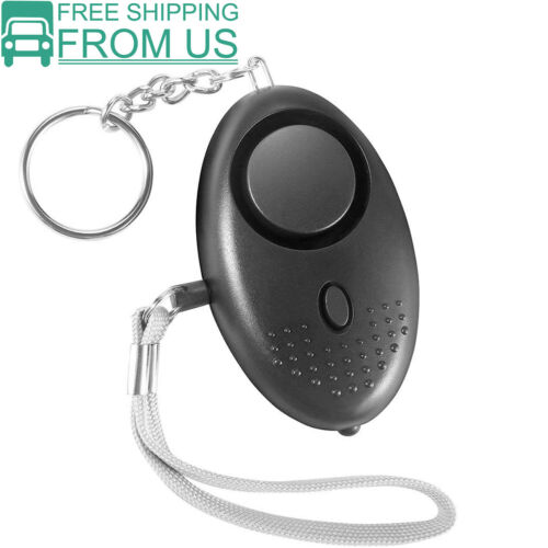 Safe Sound Personal Alarm Keychain Loud Alert Led Light 140db Self-defense Siren